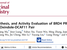 91色情
李国锋助理教授在Journal of Medicinal Chemistry发表靶向蛋白质降解的高通量筛选研究成果